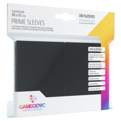 Gamegenic - Sleeves Prime - Black 100 ct