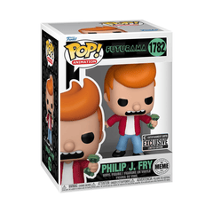 Pop! Animation - Futurama - Philip J. Fry Meme Vinyl Figure (Funko #1782) Entertainment Earth Exclusive