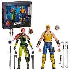 GI Joe Classified Series #212 Ninja Force Scarlett and TJbang