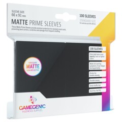 Gamegenic - Sleeves Matte Prime - Black 100 ct