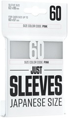 Just Sleeves - 60 Japanese sleeves - White