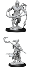 MTG Unpainted Magic Miniatures - Stoneforge Mystic & Kor Hookmaster - Wave 13
