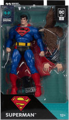 DC Direct - McFarlane Toys Digital - DC Our Worlds At War Superman 7in Action Figure - Wave 2