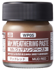Mr Hobby - Mr Weathering Paste WP05 Mud Red