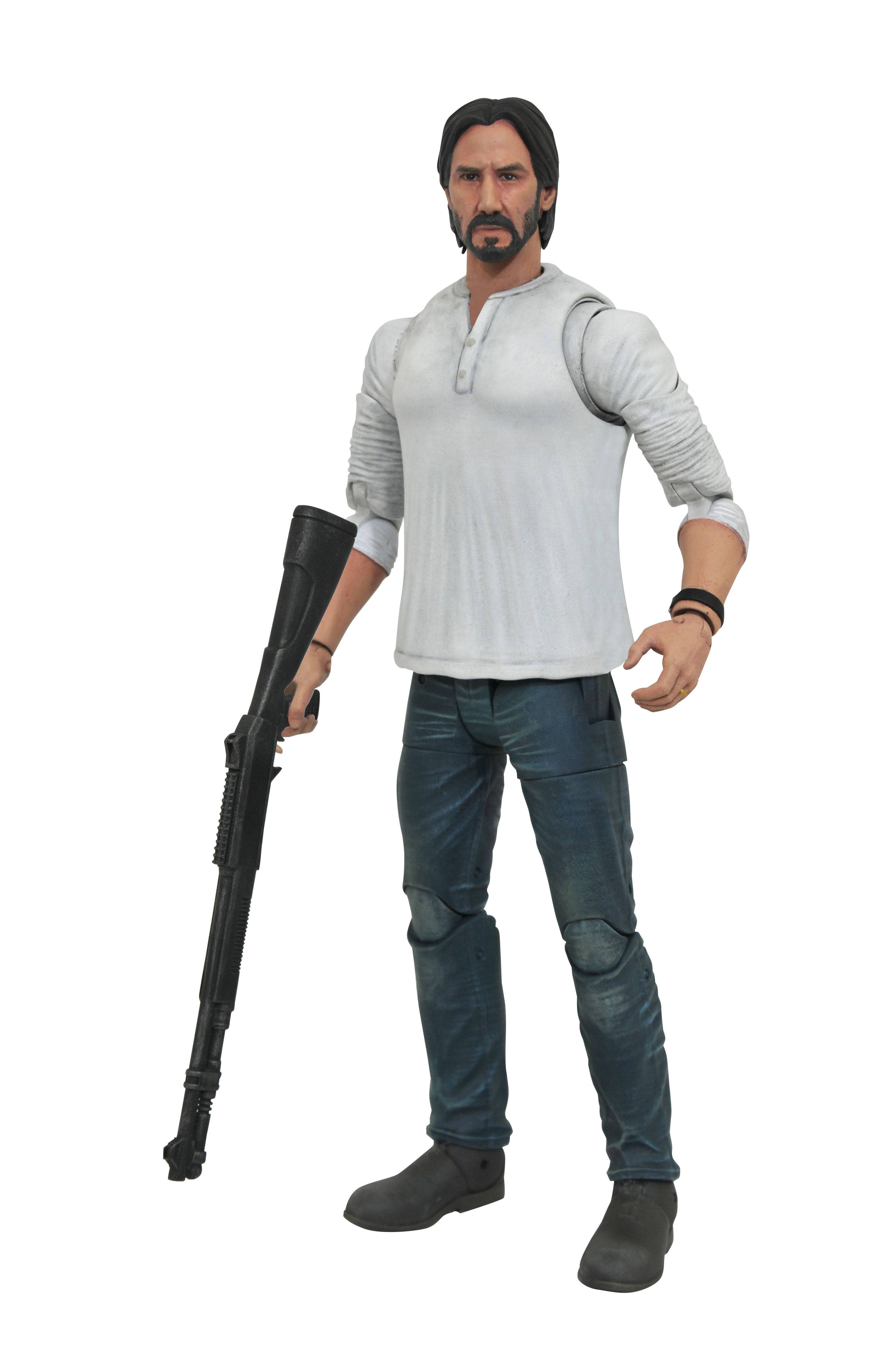 John Wick Select - Casual John Wick (White Shirt) Action Figure