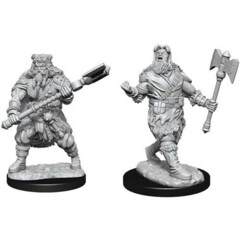 D&D Nolzur's Marvelous Miniatures - Human Male Barbarian Wave 14