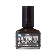 Mr Hobby - Mr Weathering Color WC02 Ground Brown