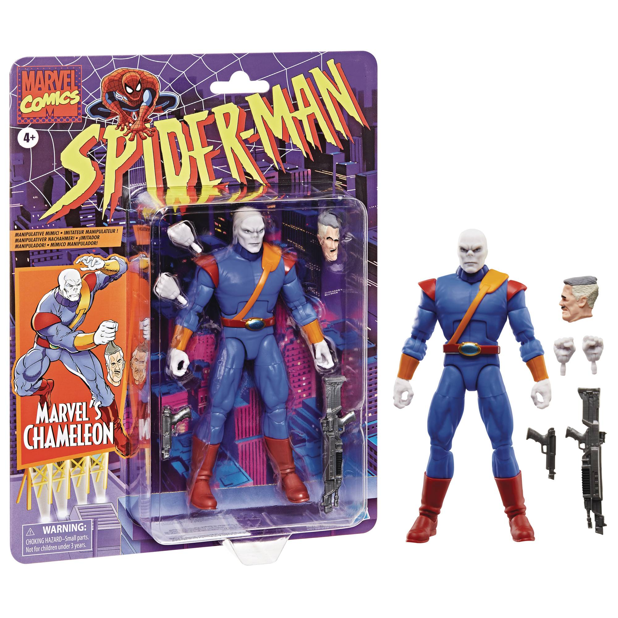 Marvel Legends - Spider-Man Retro - Chameleon Action Figure