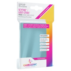 Gamegenic - Prime Board Game Sleeves - Scythe/Lost Cities 60 Count