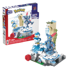 Mega Construx - Pokemon - Piplup and Sneasel Snow Day Set