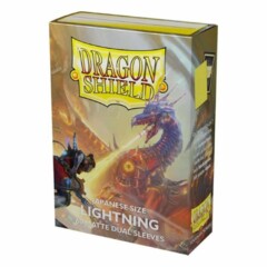 Dragon Shield - Japanese Matte Dual Sleeves - Lightning 60ct