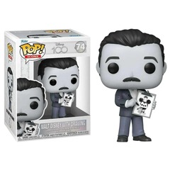 Pop! Disney 100 - Walt Disney With Drawing (#74) (used, see description)