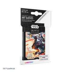 Gamegenic - Star Wars Unlimited Art Sleeves - Mandalorian 60ct