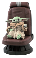 Star Wars Milestones - The Mandalorian - The Child in Co-Pilot Seat Statue