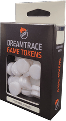 Dreamtrace Gaming Tokens: Poppymilk White