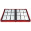 Ultra Pro 9-Pocket Zipper Vivid PRO-Binder - Red