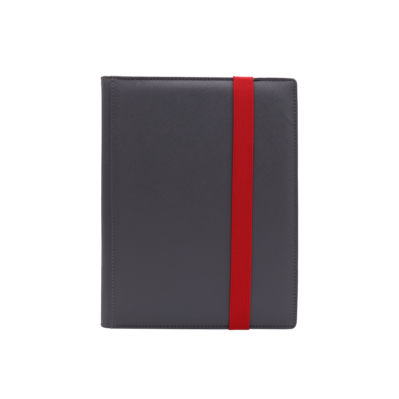 Dex Protection 9-Pocket Binder (Grey/Red)