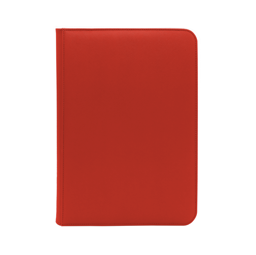 Dex Protection 9-Pocket Zipper Binder - Red
