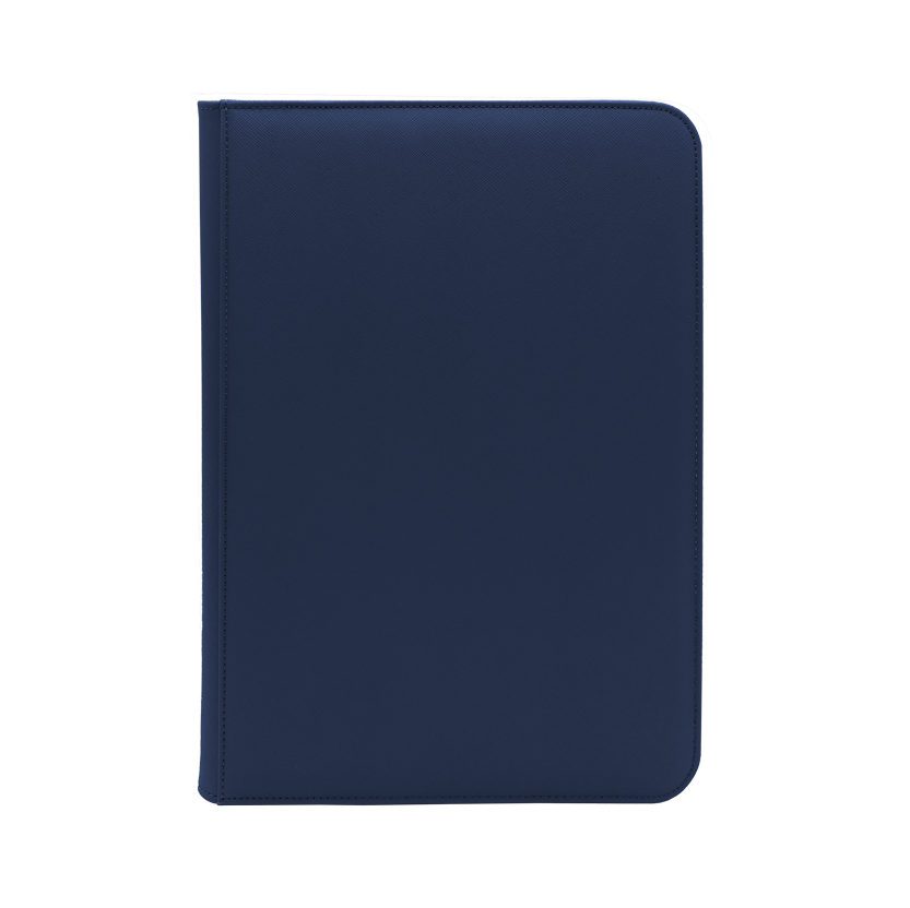 Dex Protection 9-Pocket Zipper Binder - Dark Blue