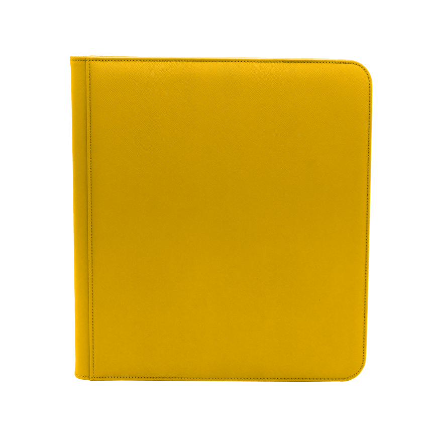Dex Protection 12-Pocket Zipper Binder - Yellow