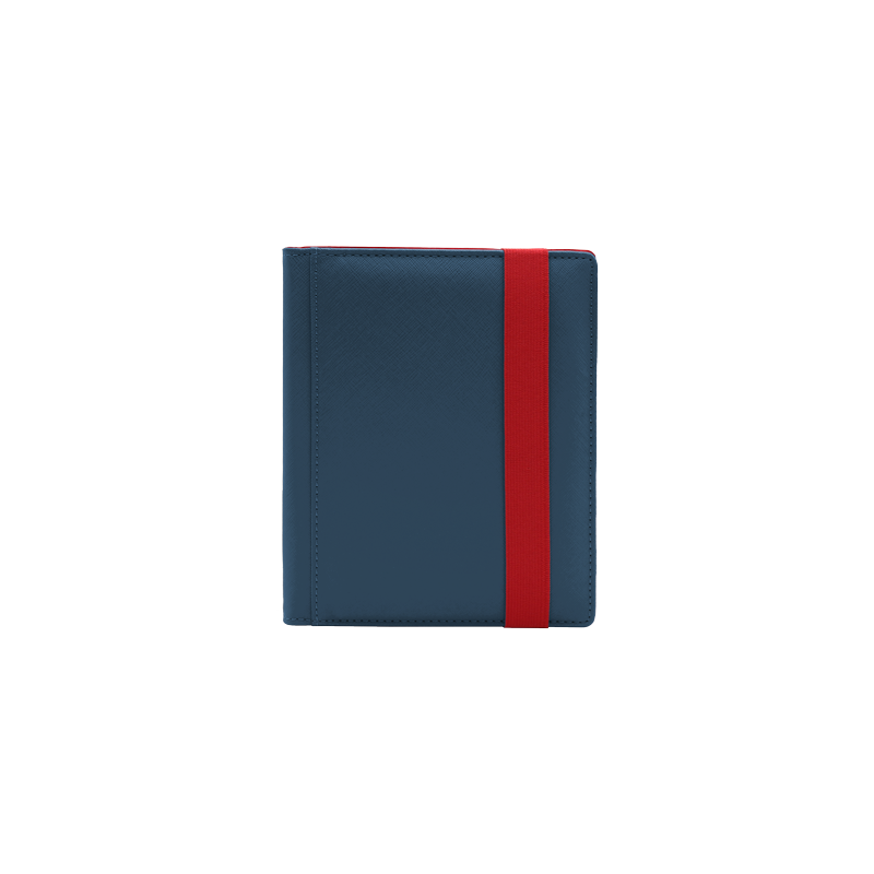Dex Protection 4-Pocket Binder - (Dark Blue/Red)
