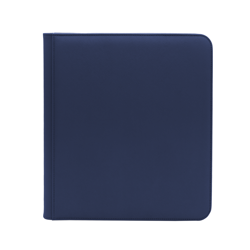 Dex Protection 12-Pocket Zipper Binder - Dark Blue