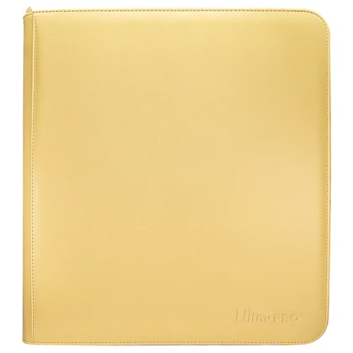 Ultra Pro 12-Pocket Zipper Vivid PRO-Binder - Yellow