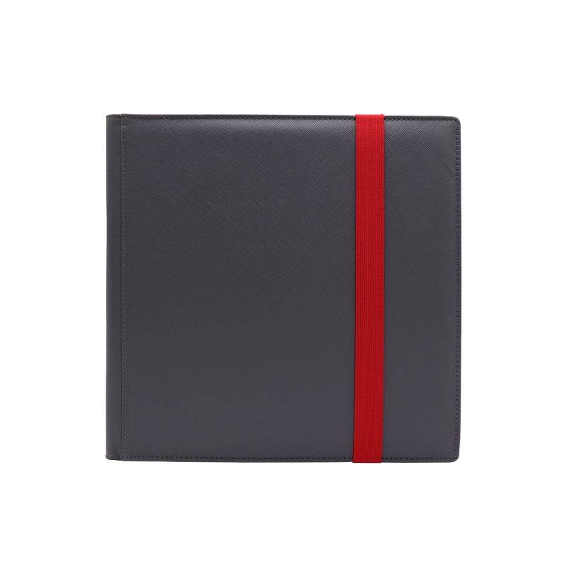 Dex Protection 12-Pocket Binder - (Grey/Red)