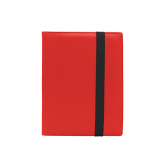 Dex Protection 9-Pocket Binder: Noir- (Red/Black)
