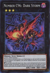 Number C96: Dark Storm - SHSP-EN046 - Super Rare - 1st Edition