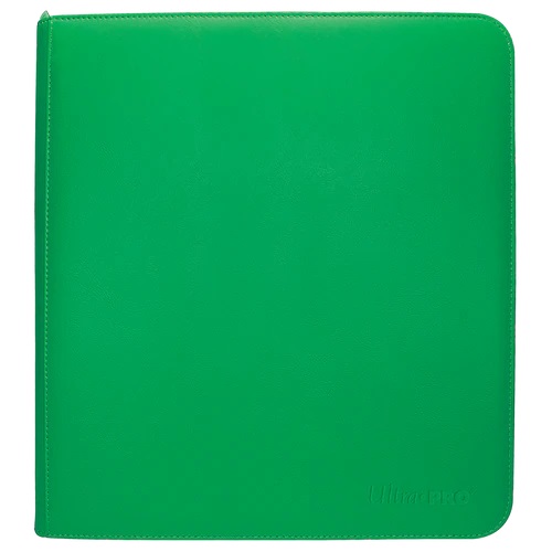 Ultra Pro 12-Pocket Zipper Vivid PRO-Binder - Green