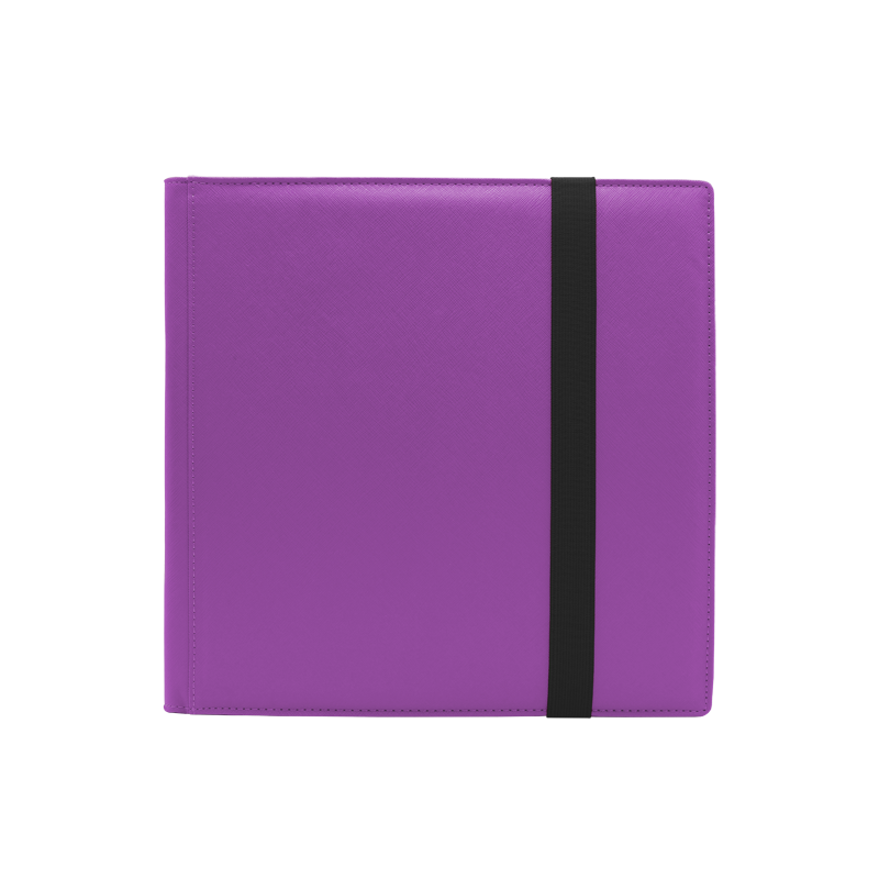 Dex Protection 12-Pocket Binder: Noir- (Purple/Black)