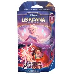 Lorcana - Shimmering Skies - Starter Deck - Amethyst & Ruby (In-Store Pickup ONLY)