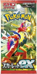 Japanese Pokemon Scarlet ex Booster Pack