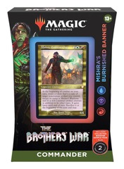 The Brothers' War Commander Deck - Mishra's Burnished Banner - Commander: The Brothers' War