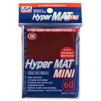 KMC Hyper Mat Small Sleeves - Red (60ct)