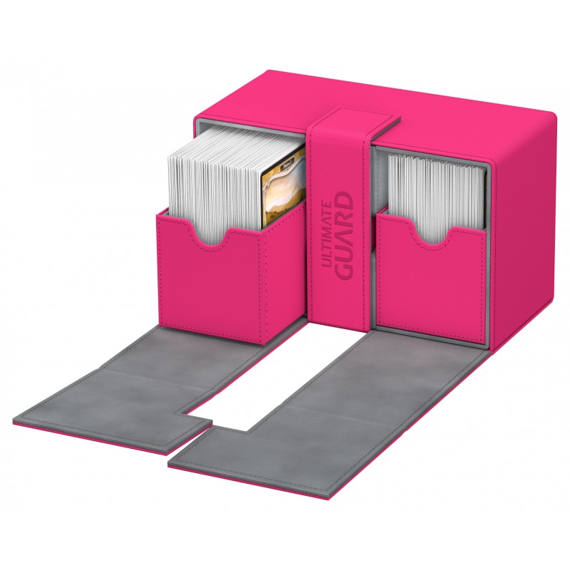 Ultimate Guard Twin FlipnTray 160+ Deck Case - Pink