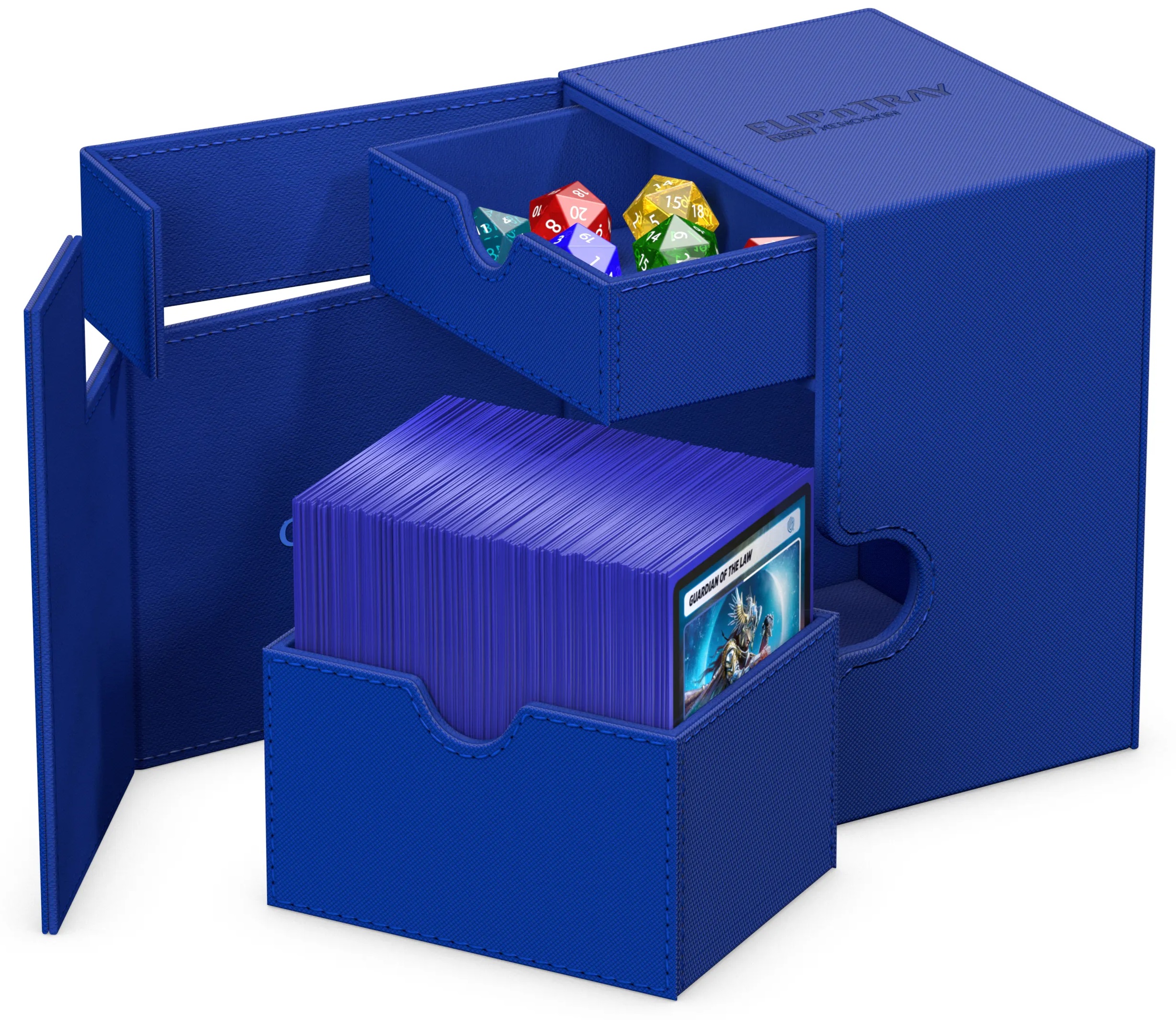 Ultimate Guard FlipnTray Monocolor 133+ Deck Case - Blue