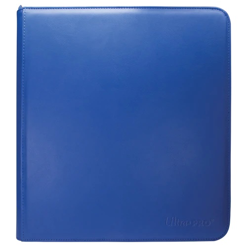 Ultra Pro 12-Pocket Zipper Vivid PRO-Binder - Blue