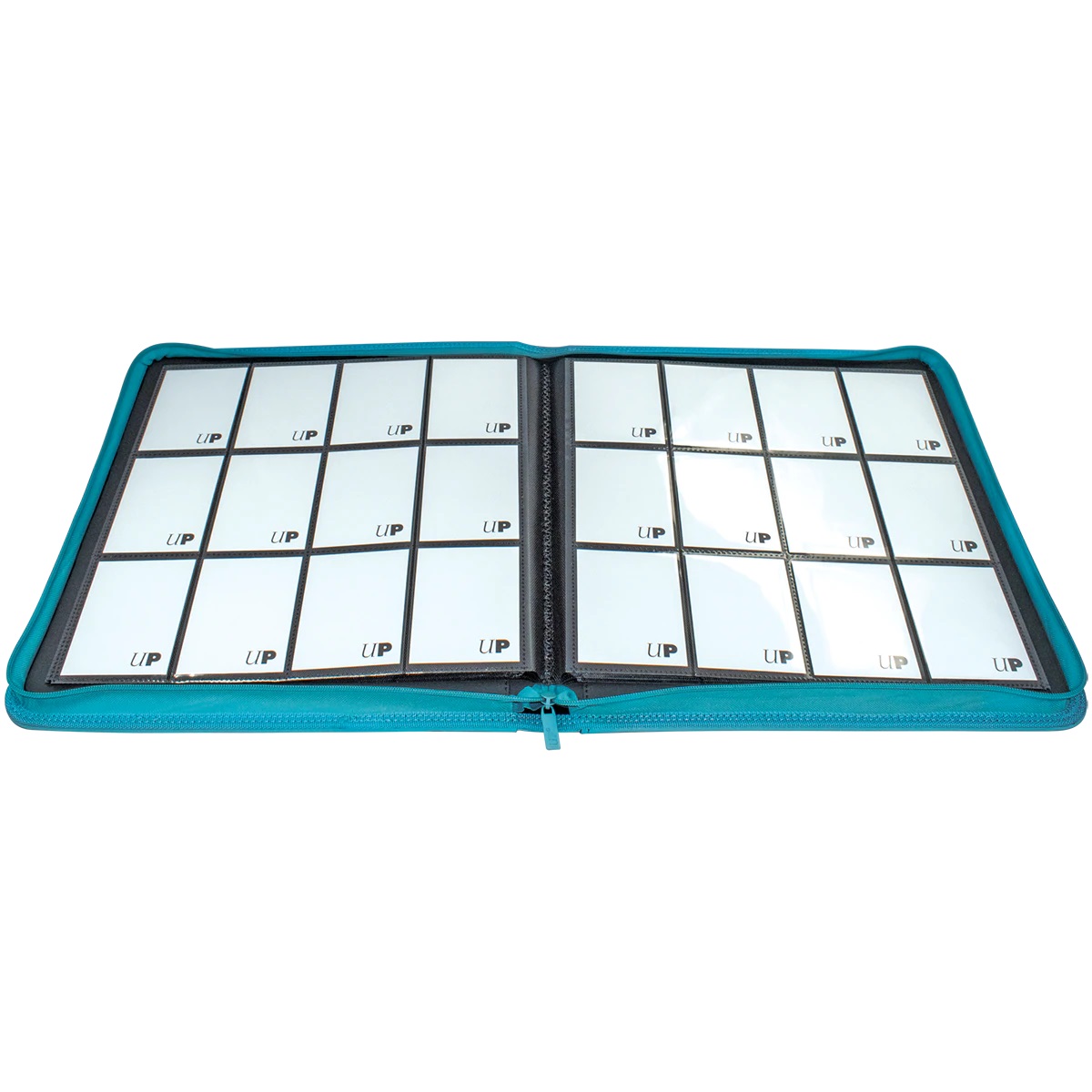 Ultra Pro 12-Pocket Zipper Vivid PRO-Binder - Teal