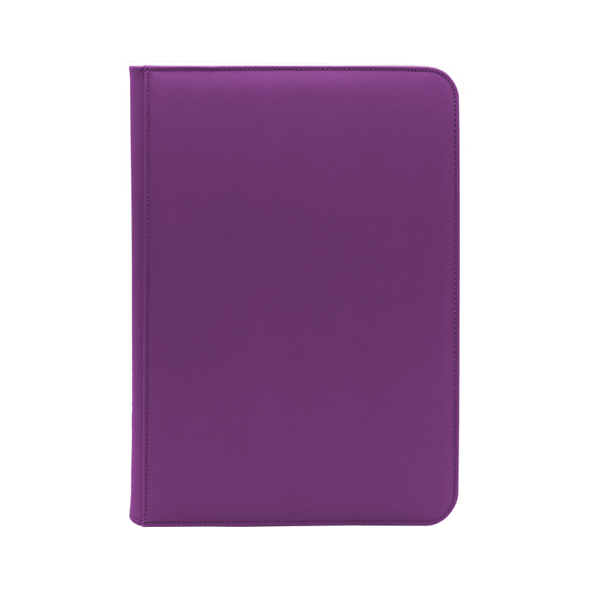Dex Protection 9-Pocket Zipper Binder - Purple