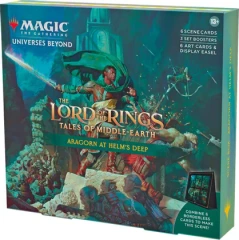 Lord of the Rings: Tales of Middle Earth - Scene Box - Aragorn at Helm's Deep