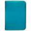 Ultra Pro 4-Pocket Zipper Vivid PRO-Binder - Teal