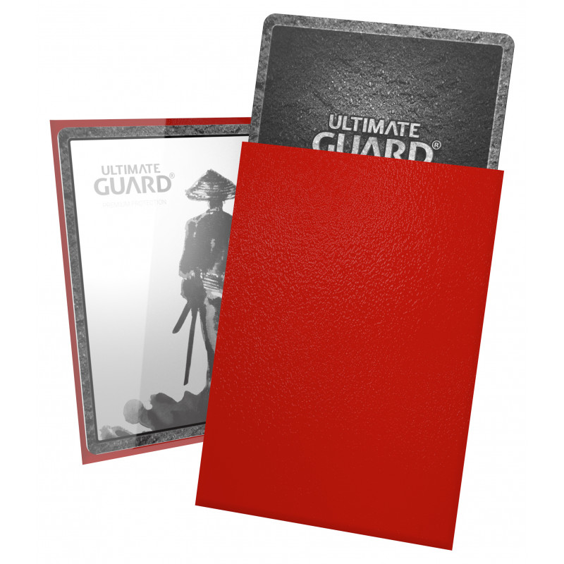 Ultimate Guard Katana Small Sleeves - Red (60ct)