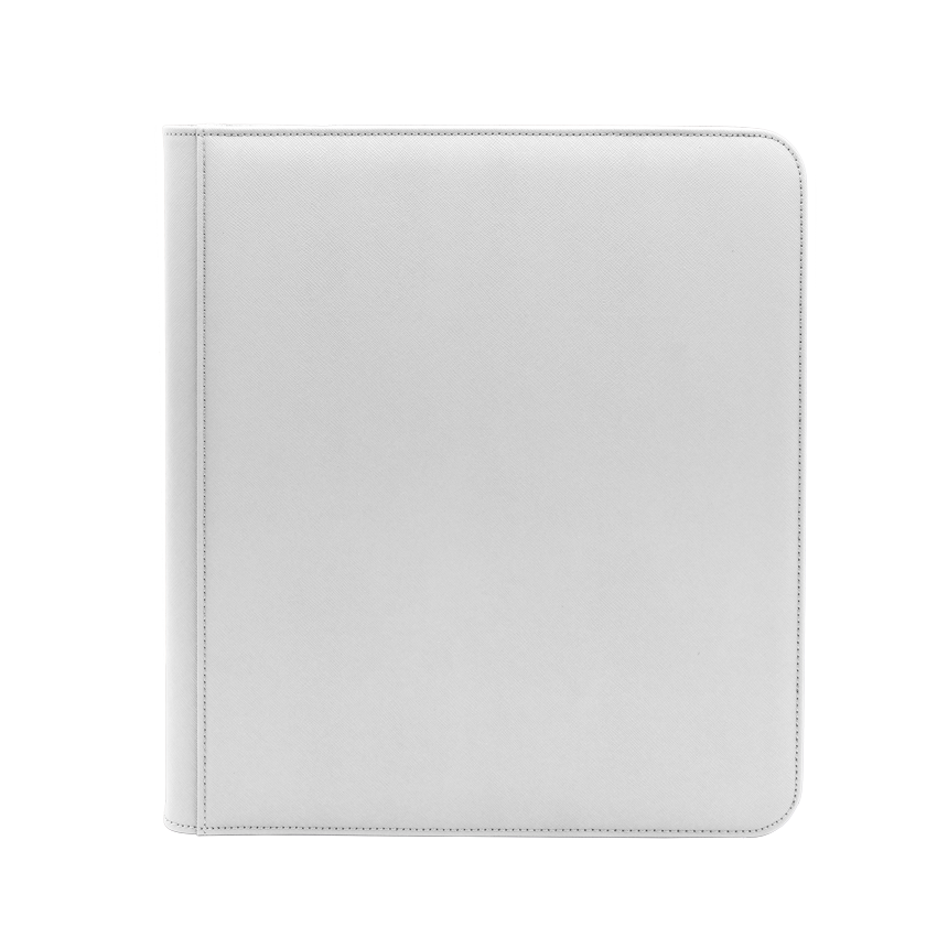 Dex Protection 12-Pocket Zipper Binder - White