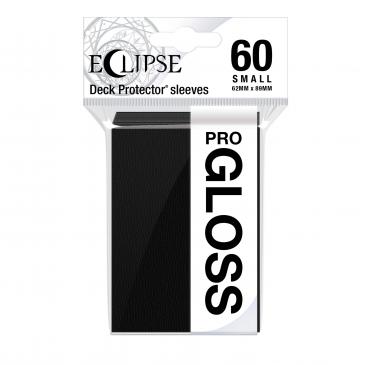 Ultra Pro Glossy Eclipse Small Sleeves - Jet Black (60ct)