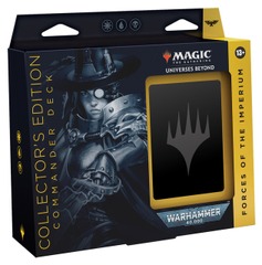 Universes Beyond: Warhammer 40,000 Commander Deck Collector's Edition - Forces of the Imperium