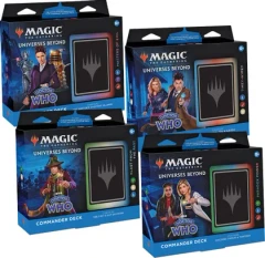 Doctor Who - Commander Decks (Set of 4) (In-Store Pickup ONLY)