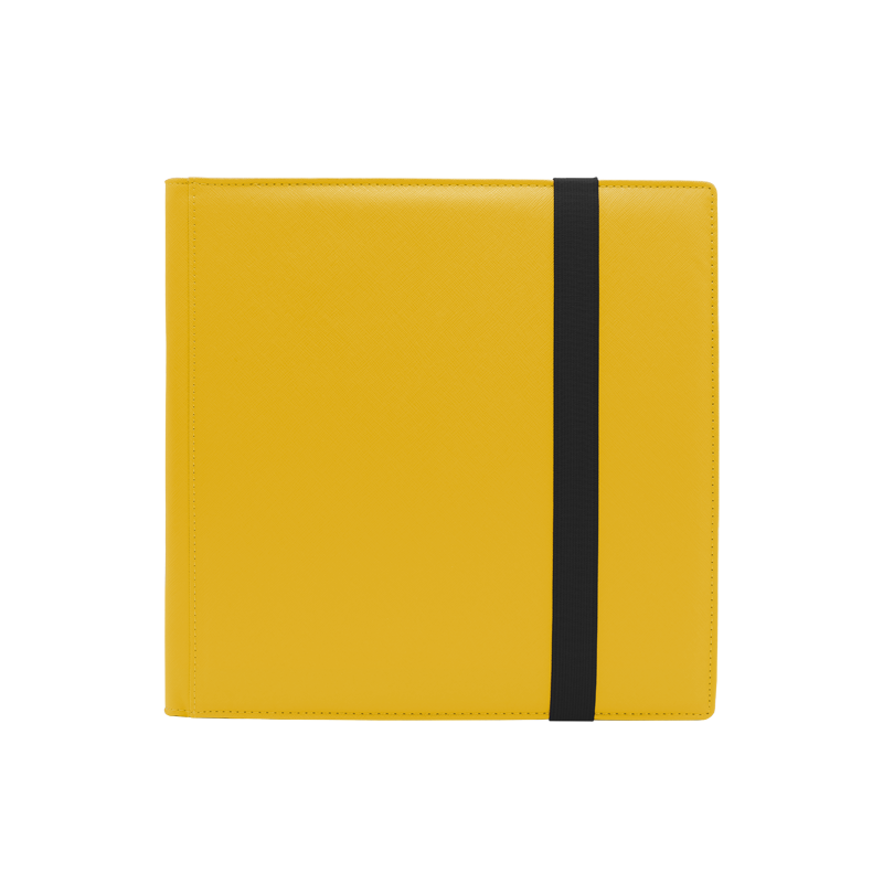 Dex Protection 12-Pocket Binder: Noir- (Yellow/Black)