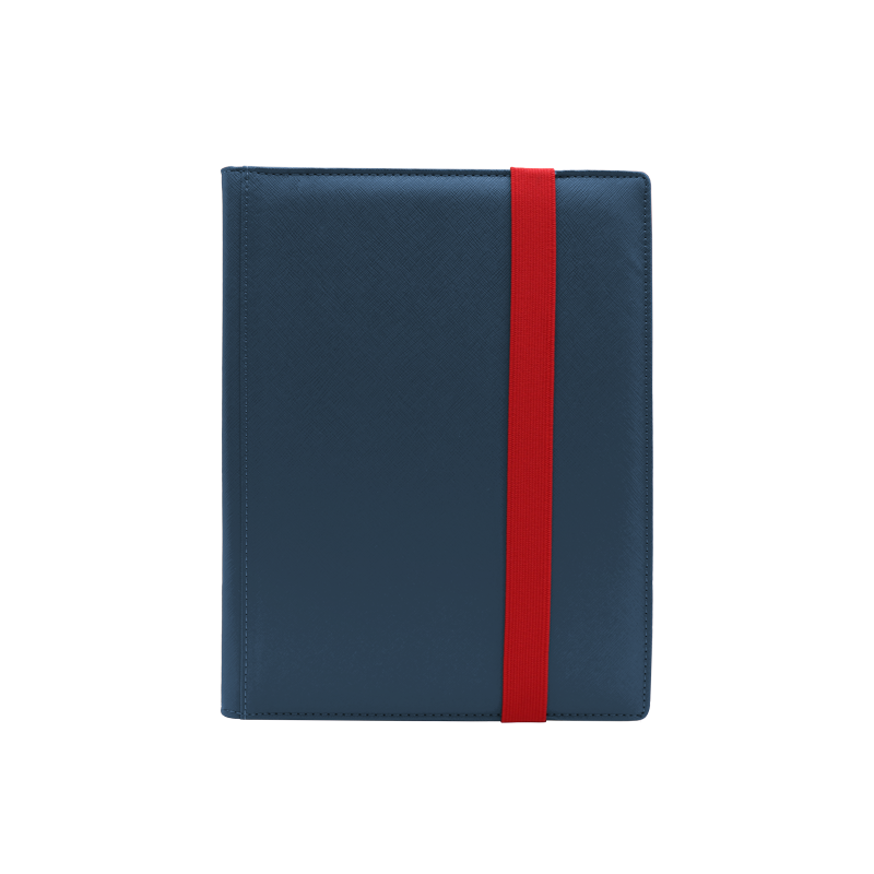 Dex Protection 9-Pocket Binder (Dark Blue/Red)
